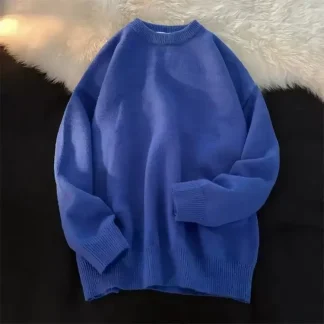 Blue Crew Necks